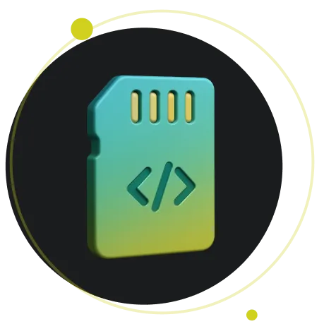 ícone de um raio que representa o produto developer as a service, contínuo